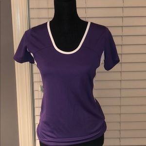 Purple polo shirt  golf